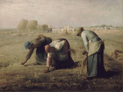 The Gleaners in home office