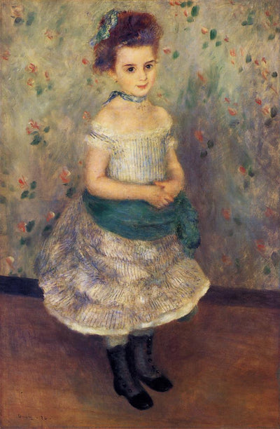 Jeanne Durand Ruel in study