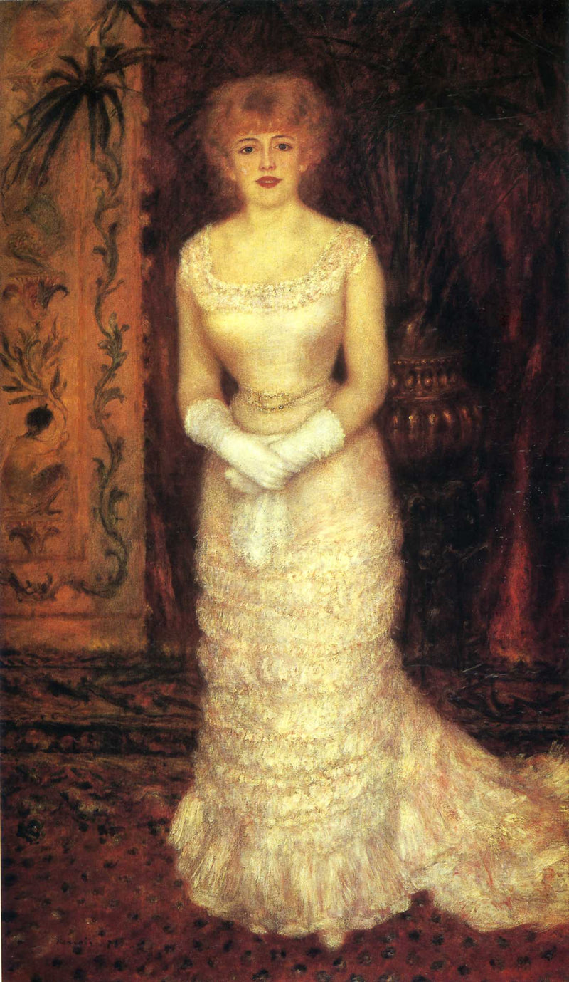 Jeanne Samary by Pierre-Auguste Renoir — Oil Painting Reproduction
