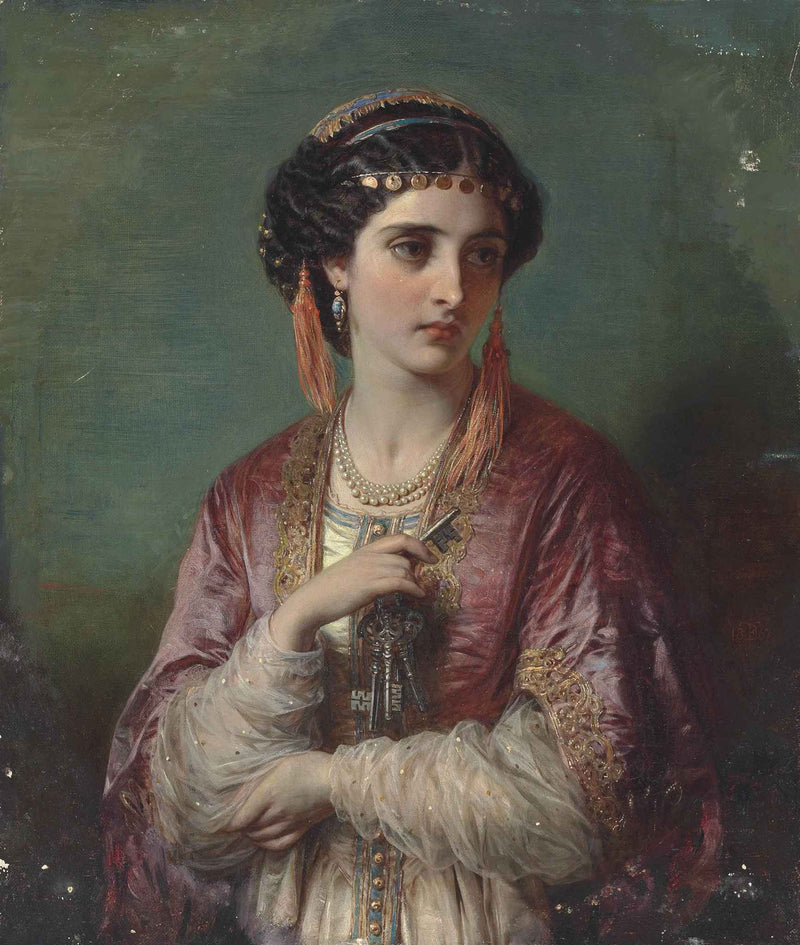Jessica by Thomas Francis Dicksee — Oil Painting Reproduction