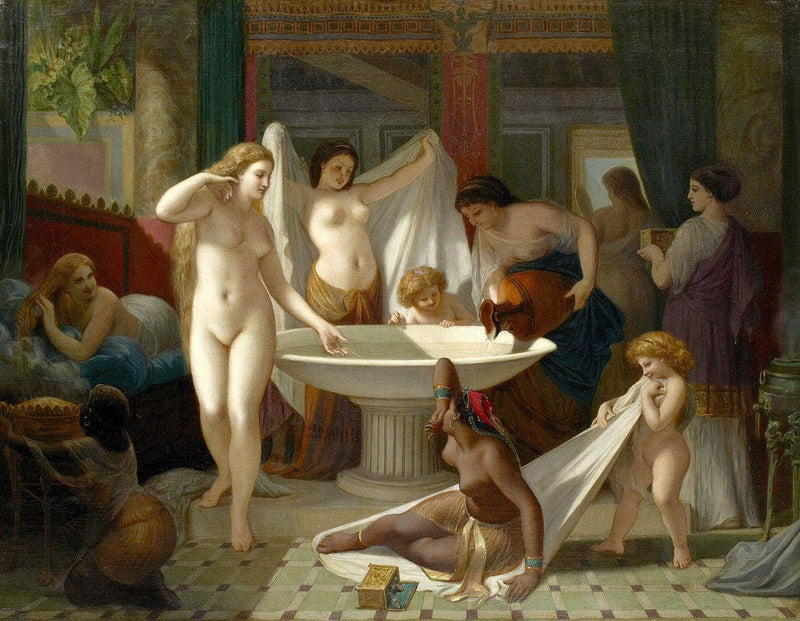 Jeunes Femmes Au Bain by Henri-Pierre Picou — Oil Painting Reproduction