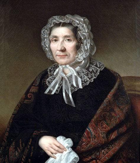 Portrait of Elena Botta by Giuseppe Tominz — Oil Painting Reproduction