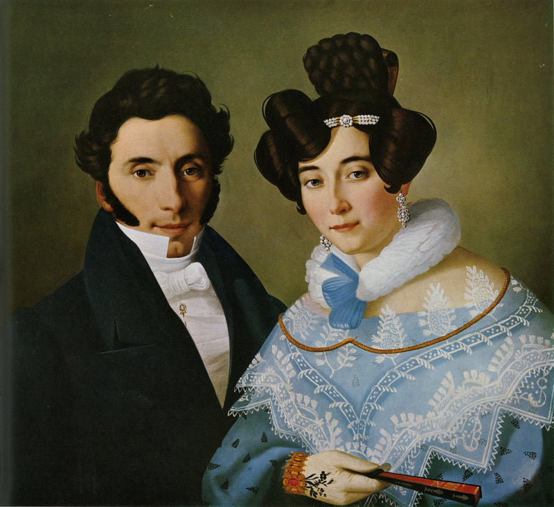Demetrio's spouse by Giuseppe Tominz — Oil Painting Reproduction
