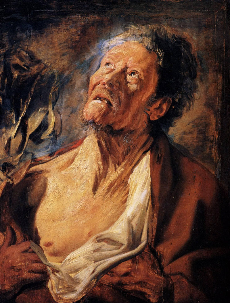 Job by Jacob Jordaens — Oil Painting Reproduction
