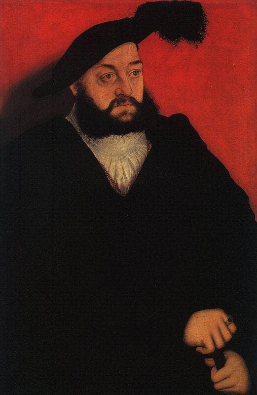 John, Duke of Saxony by Lucas Cranach the Elder — Oil Painting Reproduction