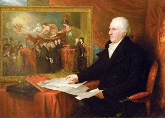 John Eardley Wilmot by Benjamin West — Oil Painting Reproduction