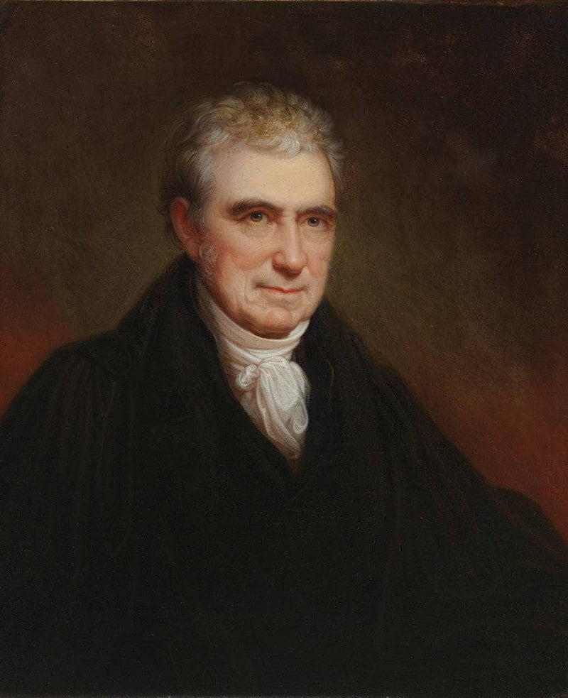 John Marshall by Rembrandt Peale, Oil Painting Reproduction