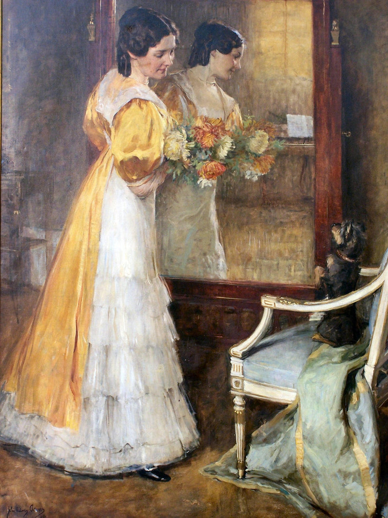 Maria Teresa von Moser-Ebreichsdorf by John Quincy Adams — Oil Painting Reproduction