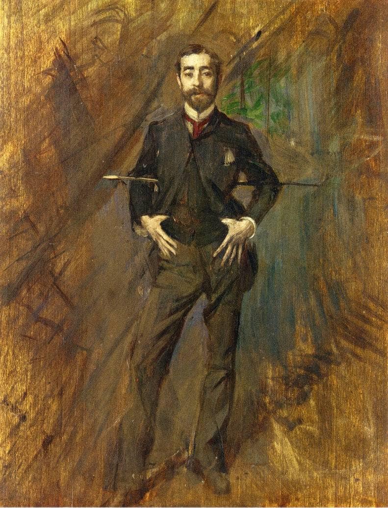 John Singer Sargent by Giovanni Boldini — Oil Painting Reproduction