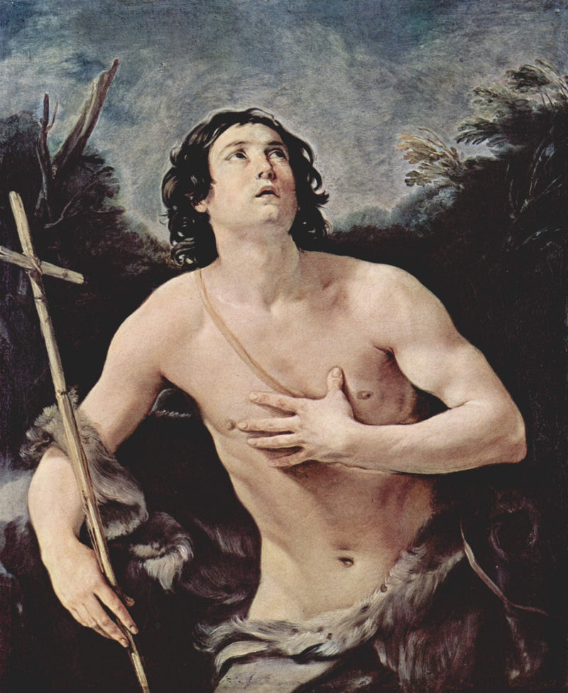 John the Baptist by Guido Reni — Oil Painting Reproduction