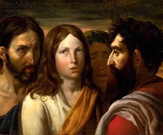 Joseph and his brothers by Jean Victor Schnetz — Oil Painting Reproduction