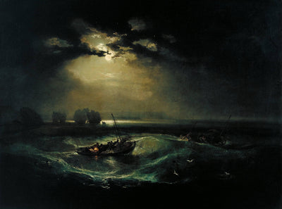 Fishermen at Sea in entryway