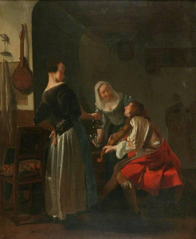 Joyeuse Compagnie in bedroom