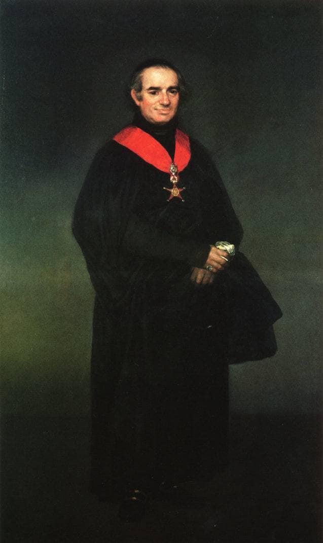 Juan Antonio Llorente by Francisco Goya — Oil Painting Reproduction