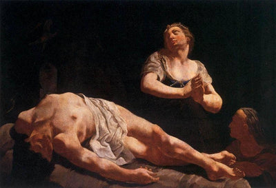 Judith and Holofernes in study