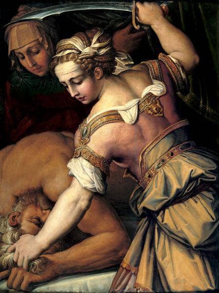 Judith and Holofernes by Giorgio Vasari — Oil Painting Reproduction