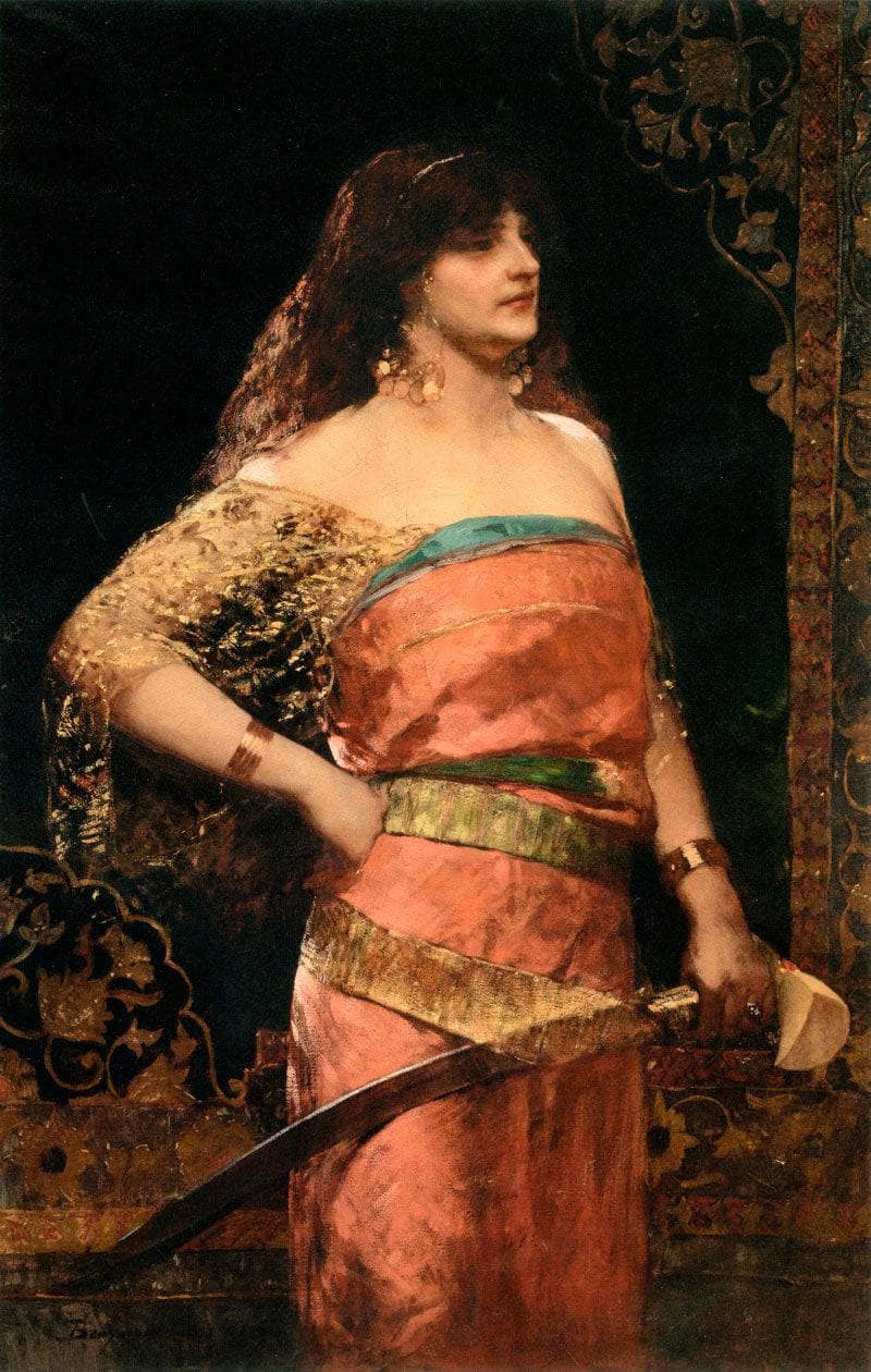 Judith by Benjamin Constant — Oil Painting Reproduction