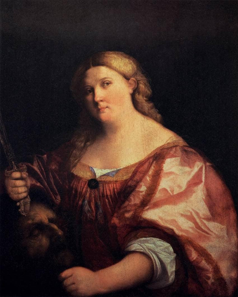 Judith with the Head of Holofernes by Palma Vecchio — Oil Painting Reproduction