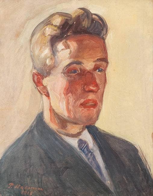 Juhani Siljo by Pekka Halonen — Oil Painting Reproduction