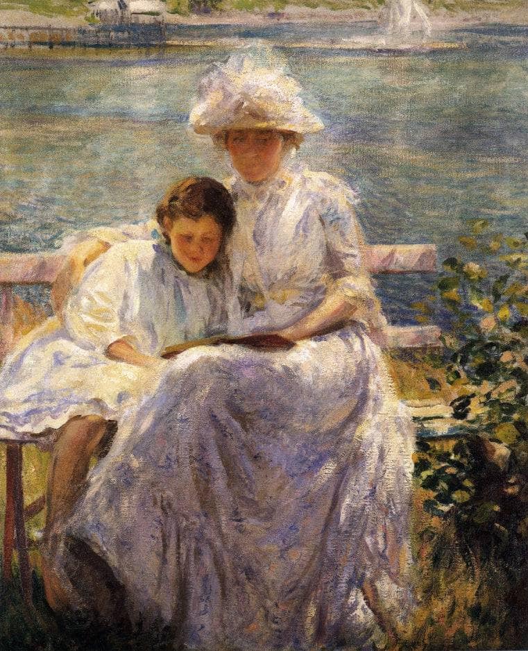 June Sunlight by Joseph DeCamp — Oil Painting Reproduction