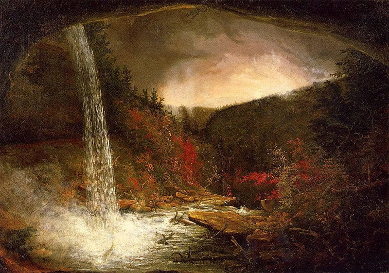 Kaaterskill Falls by Thomas Cole — Oil Painting Reproduction