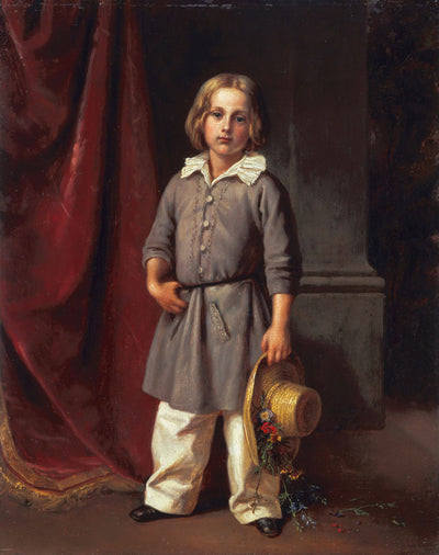 Karl Begas Jr. as a Child in apartment