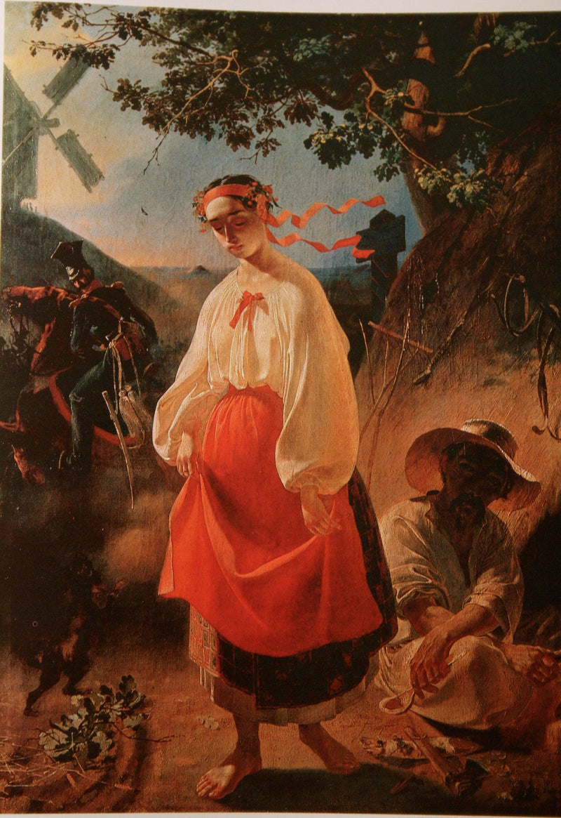 Kateryna by Taras Shevchenko — Oil Painting Reproduction