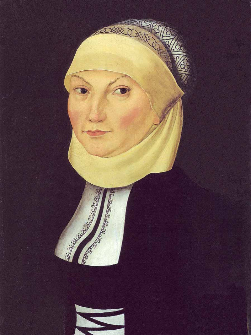 Katharina Luther by Lucas Cranach the Elder — Oil Painting Reproduction