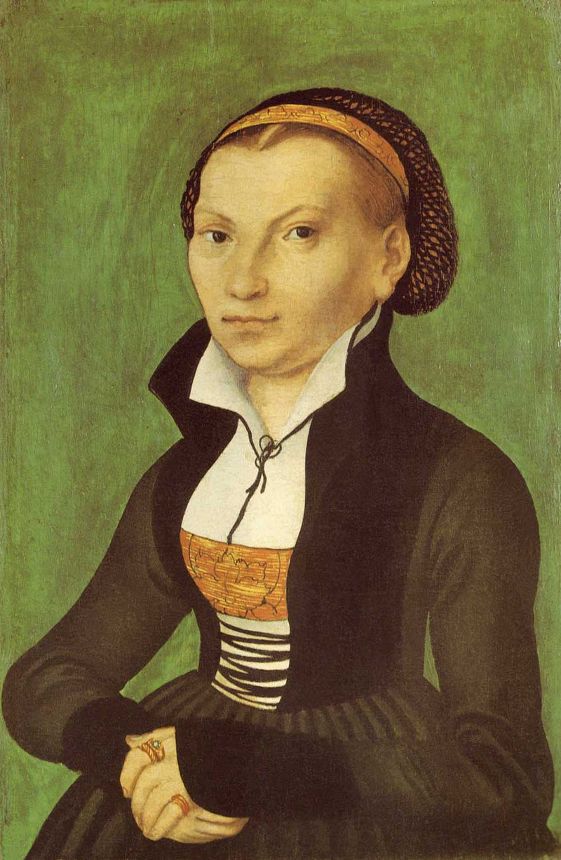 Katharina von Bora, future wife of Martin Luther by Lucas Cranach the Elder — Oil Painting Reproduction