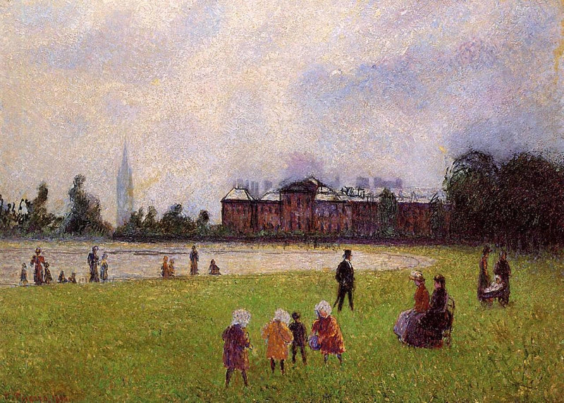 Kensington Gardens, London by Camille Pissarro — Oil Painting Reproduction