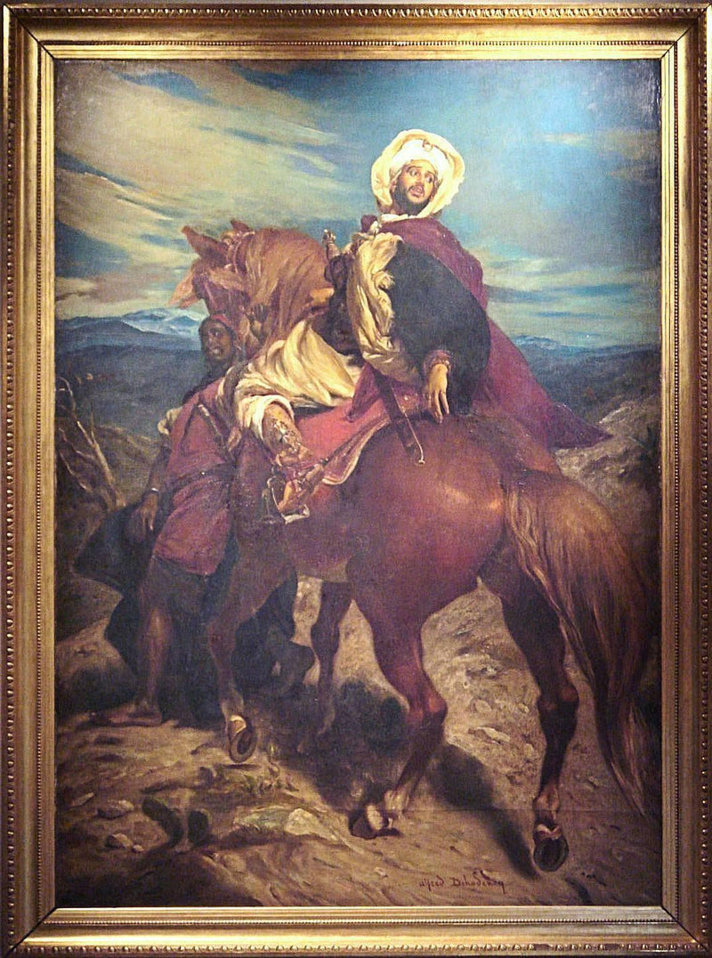 King Boabdil's farewell to Granada by Alfred Dehodencq — Oil Painting Reproduction