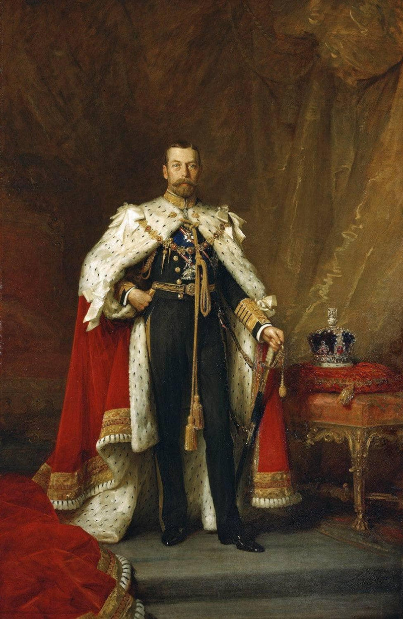 King George V by Luke Fildes — Oil Painting Reproduction