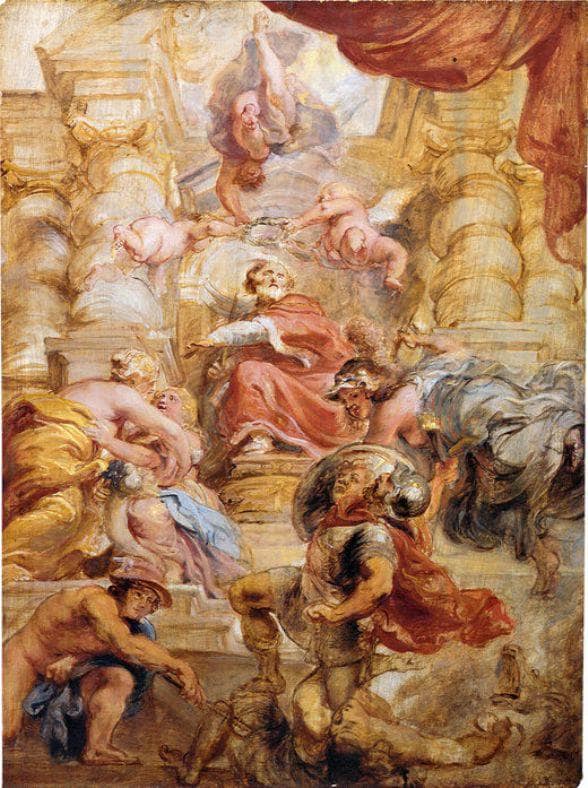 King James I of England by Peter Paul Rubens — Oil Painting Reproduction