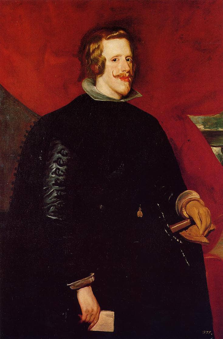 King Philip IV of Spain by Diego Velazquez — Oil Painting Reproduction