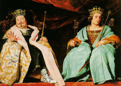 Kings of the Visigoths in dining room