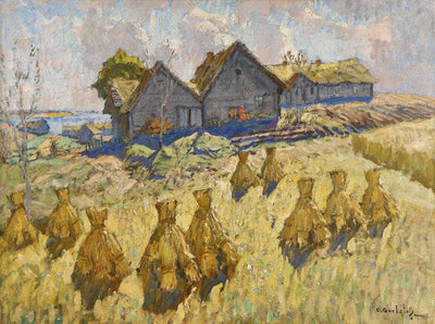 Harvest in modern living room