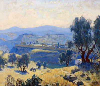 Jerusalem in dining room