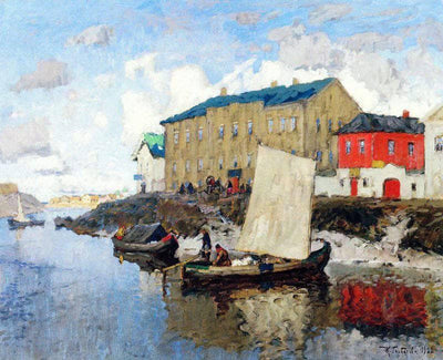 Novgorod in home office