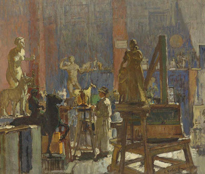 The Artist's Studio in study