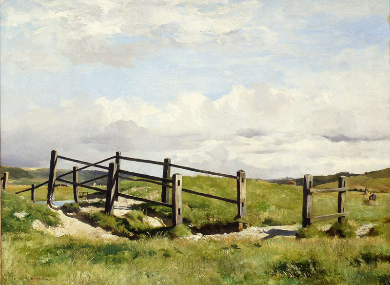 A Landscape by Julien Dupré — Oil Painting Reproduction