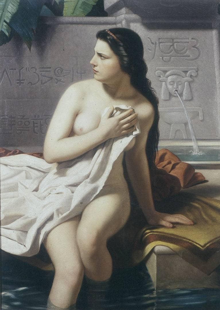 La Casta Susana by Juan Manuel Blanes — Oil Painting Reproduction