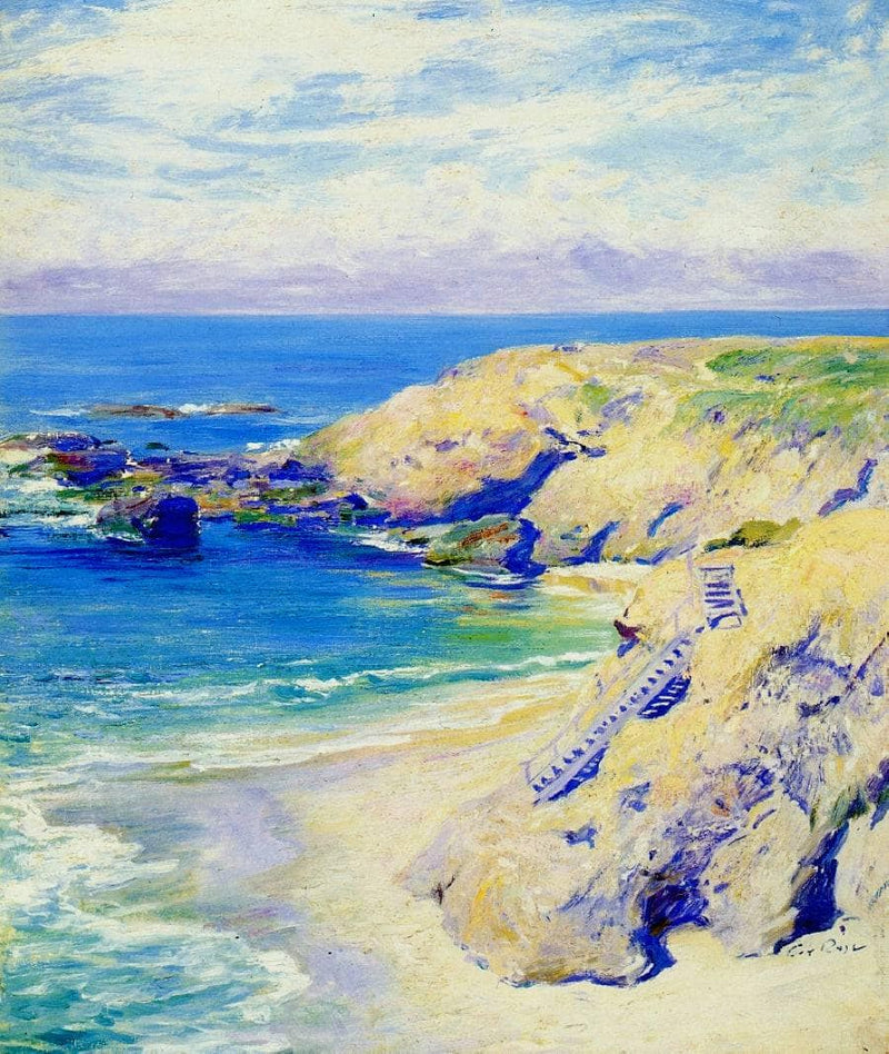 La Jolla Cove by Guy Rose — Oil Painting Reproduction