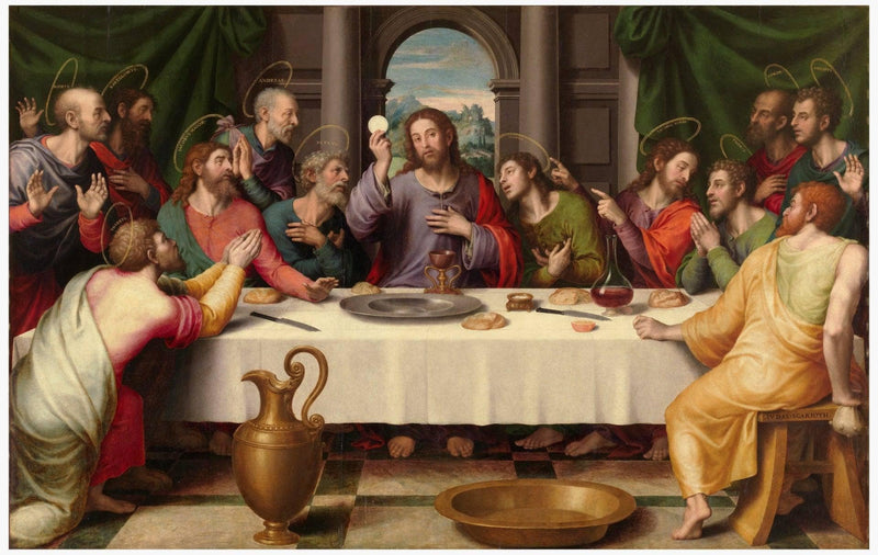 The Last Supper by Vicente Juan Masip — Oil Painting Reproduction