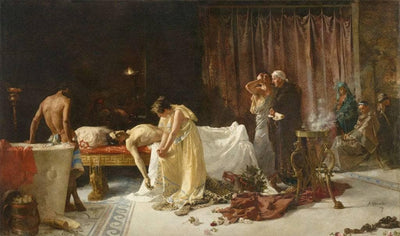 La Muerte De Lucano in dining room
