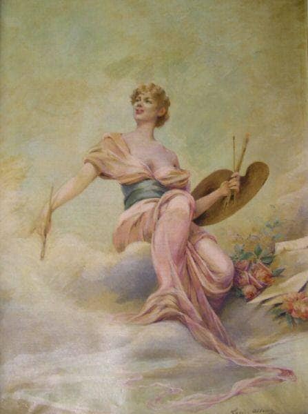 La peinture by Louise Abbéma — Oil Painting Reproduction