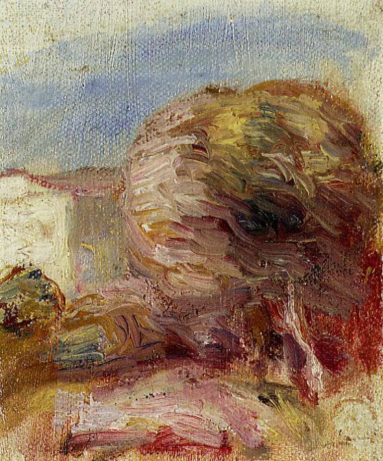 La Poste at Cagnes by Pierre-Auguste Renoir — Oil Painting Reproduction