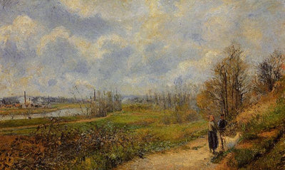 La Sente du Chou, near Pontoise in hallway