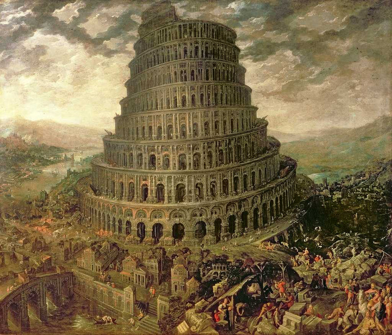 La Tour De Babel by Tobias Verhaecht — Oil Painting Reproduction