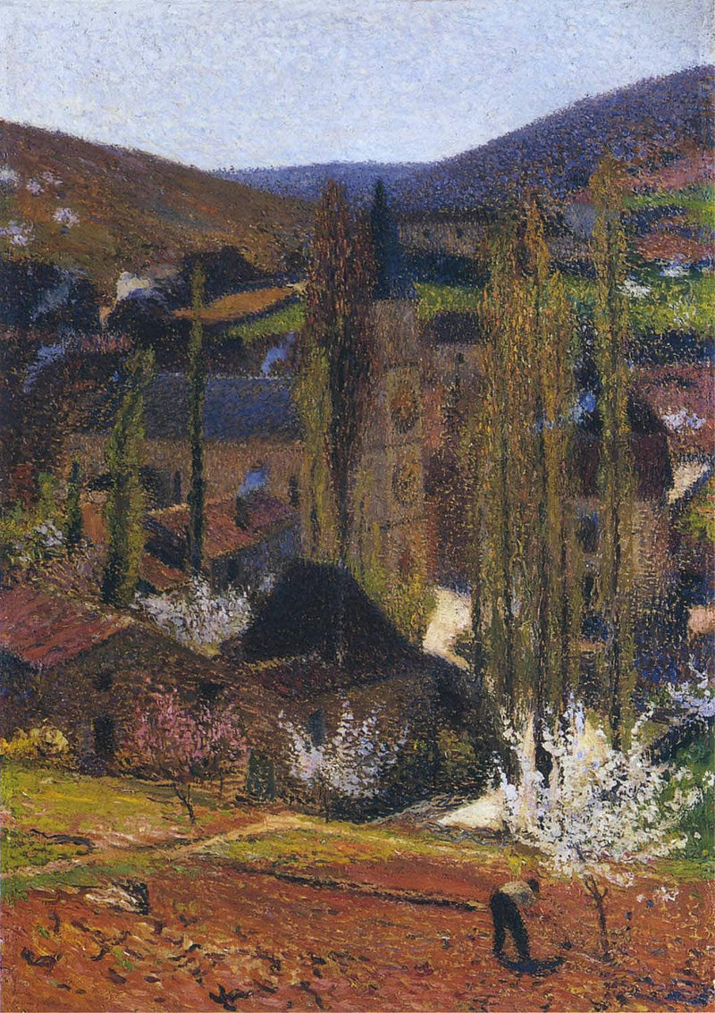 Labastide du Vert near Presbytere by Henri Martin — Oil Painting Reproduction