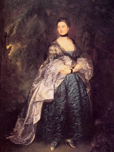 Lady Alston in modern living room